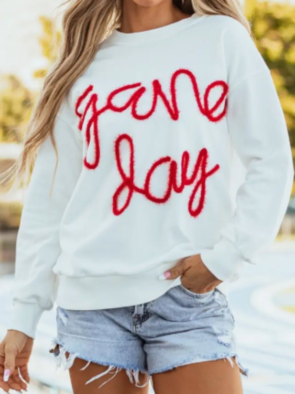 Game Day Outfit Bundle | “Game Day” Sweatshirt + Clear Stadium Bag